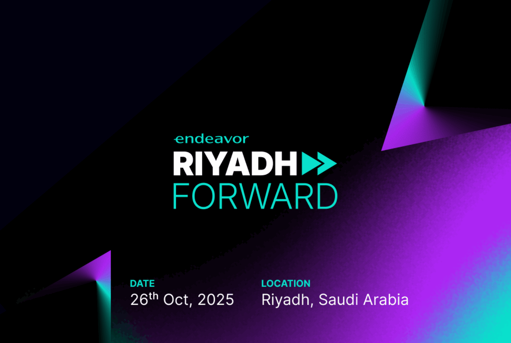 Endeavor’s Riyadh Forward Summit To Spotlight The Kingdom’s Entrepreneurial Rise This October
